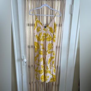 Wild Fable Leaf Print Midi Dress! NWOT!